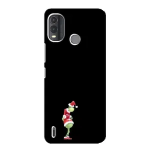 Чехол с рисунком «Гринч на чорном» для Nokia G11 Plus