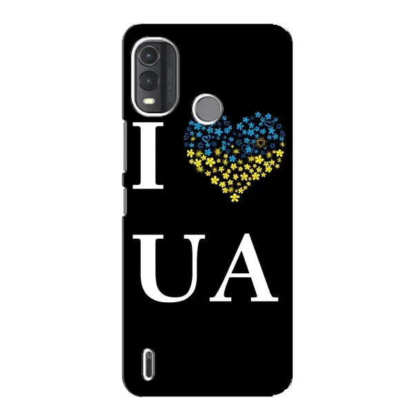 Чехол с рисунком «I Love UA» для Nokia G11 Plus Чехол с рисунком «I Love UA» для Nokia G11 Plus