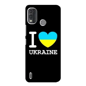 Чохол з Українською символікою на Нокіа Джи 11 Плюс (I Love Ukraine)