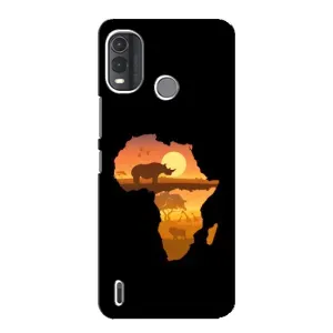Летний Чехол на Nokia G11 Plus (Карта)