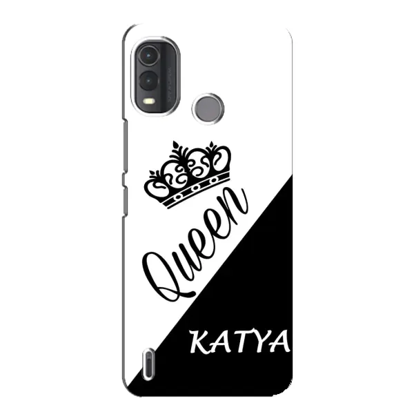 Чехол с рисунком «KATYA» для Nokia G11 Plus
