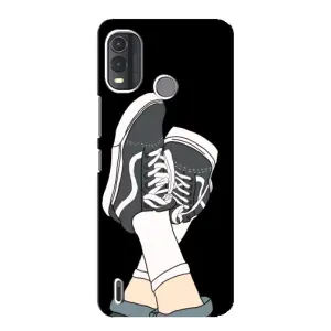 Чехол с Прикольным принтом на Nokia G11 Plus (Кеды)