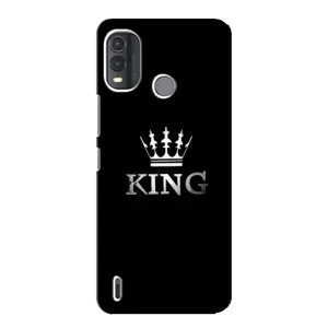 Чехол (Корона на чёрном фоне) для Нокиа Джи 11 Плюс (KING)