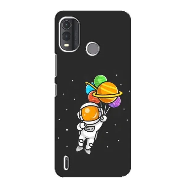 Чехол с рисунком «Космонавт с шариками» для Nokia G11 Plus Чехол с рисунком «Космонавт с шариками» для Nokia G11 Plus