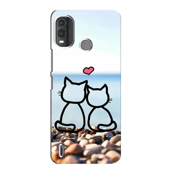 Чехол с рисунком «Котейки» для Nokia G11 Plus Чехол с рисунком «Котейки» для Nokia G11 Plus