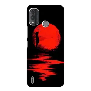 Летний Чехол на Nokia G11 Plus (Красный Закат)