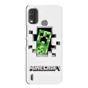 Чохли для Nokia G11 Plus (Персонажі МайнКрафт) (Кріпер)