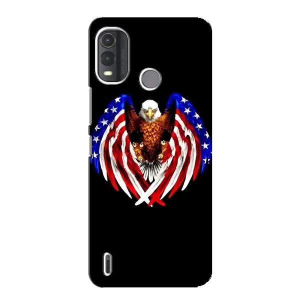 Чехол с рисунком «Крылья США» для Nokia G11 Plus Чехол с рисунком «Крылья США» для Nokia G11 Plus