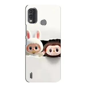 Чехол с принтом Лабубу для Nokia G11 Plus (Фигурки Labubu)