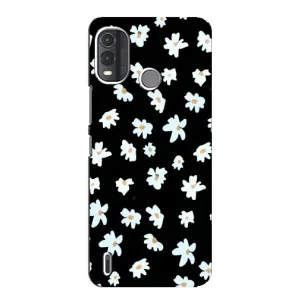 Чехол с ромашками на Nokia G11 Plus (Маленькие ромашки)