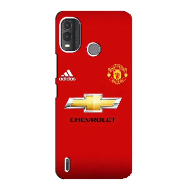 Чехол с рисунком «Man United» для Nokia G11 Plus
