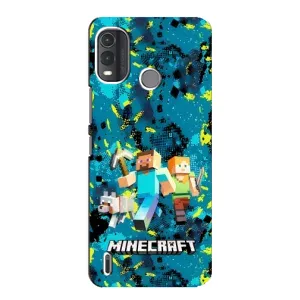 Чохли для Nokia G11 Plus (Персонажі МайнКрафт) (Майнкрафт)