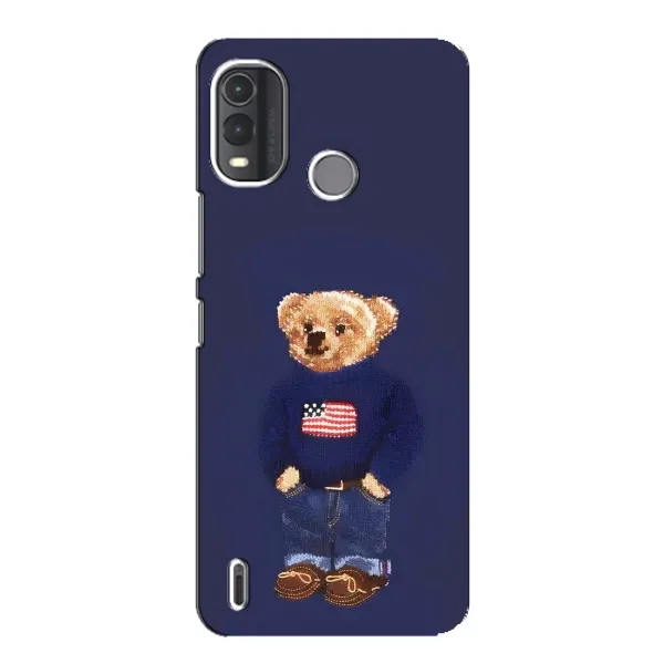 Чехол с рисунком «Мишка USA» для Nokia G11 Plus Чехол с рисунком «Мишка USA» для Nokia G11 Plus