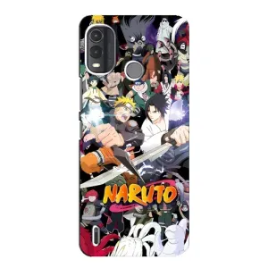 Купить Чехлы на телефон с принтом Anime для Nokia G11 Plus (Наруто постер)