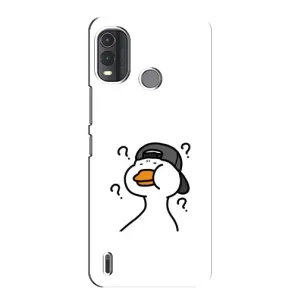 Бампер с принтом Мемы для Nokia G11 Plus (Непонимание)
