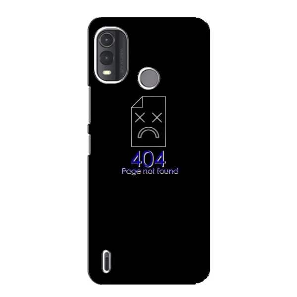 Чехол с рисунком «Ошибка 404» для Nokia G11 Plus