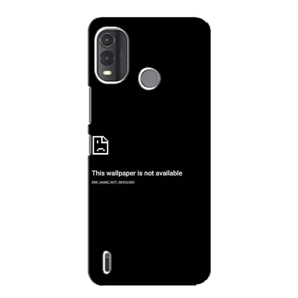 Чехол с рисунком «Ошибка» для Nokia G11 Plus
