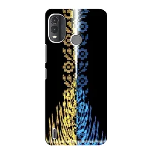 Силіконовый Чохол на Nokia G11 Plus (Патріотична вишиванка)