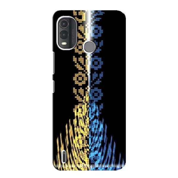 Чехол с рисунком «Патриотическая вышиванка» для Nokia G11 Plus Чехол с рисунком «Патриотическая вышиванка» для Nokia G11 Plus