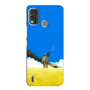 Чехлы на военную тематику для Nokia G11 Plus (Попадание)