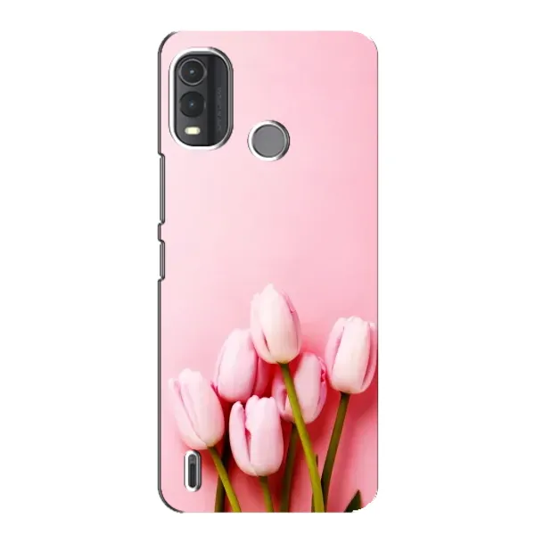 Чехол с рисунком «Розовые тюльпаны» для Nokia G11 Plus Чехол с рисунком «Розовые тюльпаны» для Nokia G11 Plus