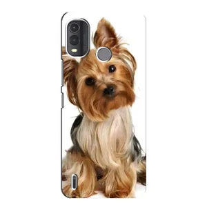 Чехол (ТПУ) Милые собачки для Nokia G11 Plus (Собака Терьер)
