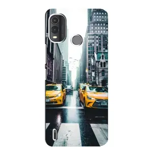 Силиконовый бампер (Работники) на Nokia G11 Plus (Такси)