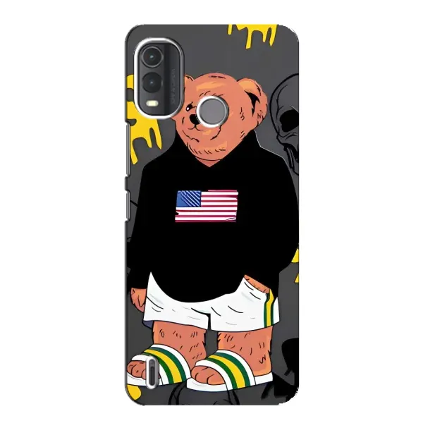 Чехол с рисунком «Teddy USA» для Nokia G11 Plus Чехол с рисунком «Teddy USA» для Nokia G11 Plus