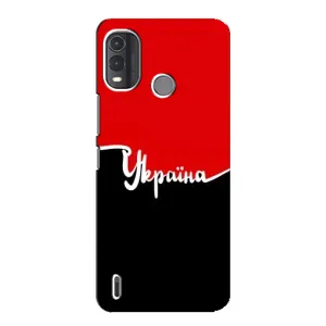 Чехлы УПА (Красно-Чёрный) на Nokia G11 Plus (Украина УПА)