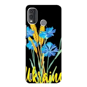 Чехол на Nokia G11 Plus Украинский дизайн (Ukraine в цветочках)