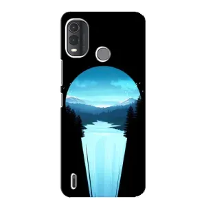 Летний Чехол на Nokia G11 Plus (Синий Водопад)