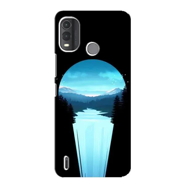 Чехол с рисунком «Синий Водопад» для Nokia G11 Plus Чехол с рисунком «Синий Водопад» для Nokia G11 Plus