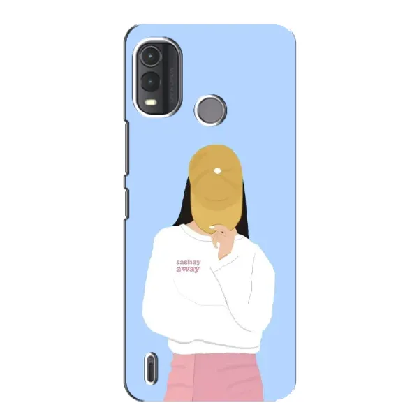 Чехол с рисунком «Желтая кепка» для Nokia G11 Plus