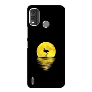 Летний Чехол на Nokia G11 Plus (Желтый Закат)