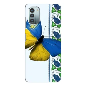Чохол з Українською символікою на Нокіа Джи 11 (Метелик)