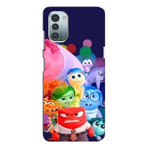 Чехол Головоломка для Nokia G11 - (AlphaPrint) (Герои головоломки)
