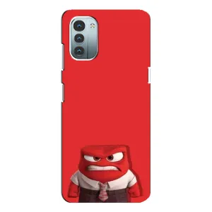 Чехол Головоломка для Nokia G11 - (AlphaPrint) (Гнев)
