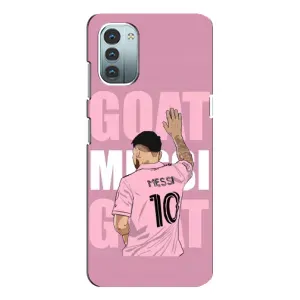 Чехлы Лео Месси в Майами на Nokia G11 (GOAT MESSI)