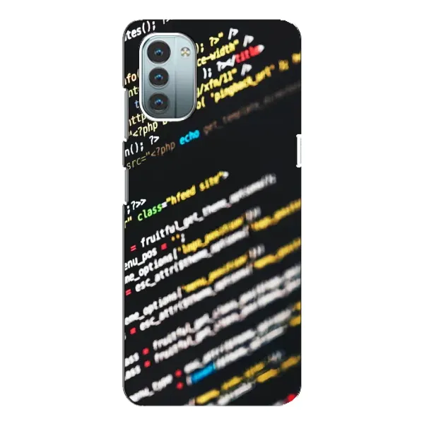 Чохол з малюнком «Код» для Nokia G11 Чохол з малюнком «Код» для Nokia G11
