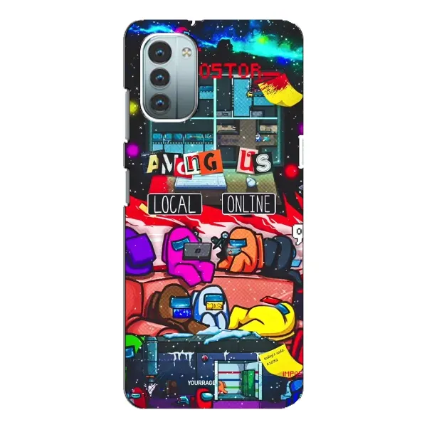 Чехол с рисунком «Команда 2» для Nokia G11 Чехол с рисунком «Команда 2» для Nokia G11