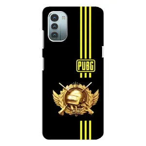 Чехол (TPU) с картинкой "Лого Пабг" на Нокиа Джи 11 (Лого PUPG)