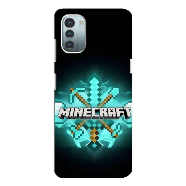 Чехол с рисунком «MineCraft 2» для Nokia G11