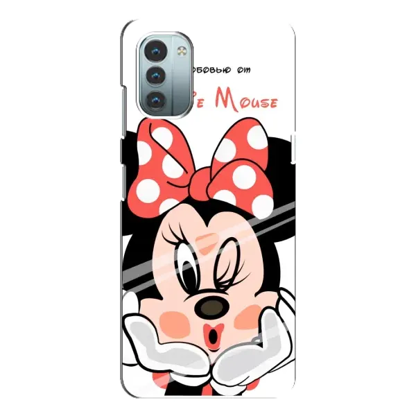 Чехол с рисунком «Minni Mouse» для Nokia G11