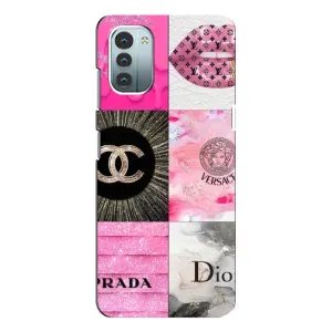 Чехол (Dior, Prada, YSL, Chanel) для Nokia G11 (Модница)