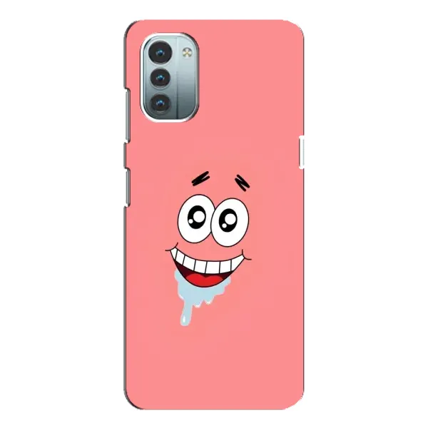 Чехол с рисунком «Мордочка Патрика» для Nokia G11 Чехол с рисунком «Мордочка Патрика» для Nokia G11