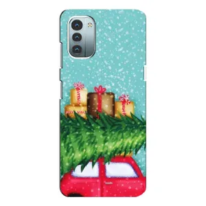 Чехол Новогодняя Елка на Nokia G11 (Новогодние подарки)