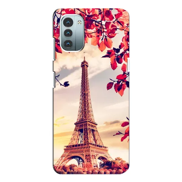 Чехол с рисунком «Paris photo» для Nokia G11