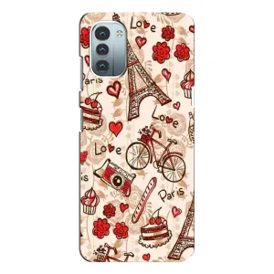 Чехол с Эйфелевой башней на Nokia G11 (Париж мечта)