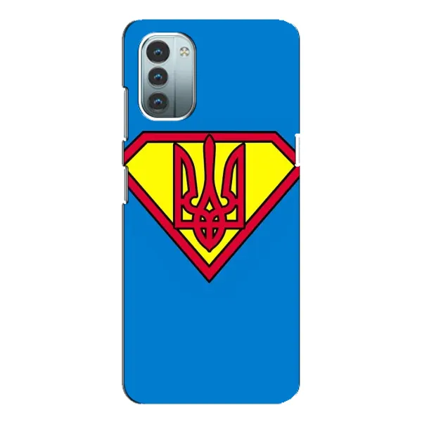 Чехол с рисунком «Super - Герб» для Nokia G11 Чехол с рисунком «Super - Герб» для Nokia G11