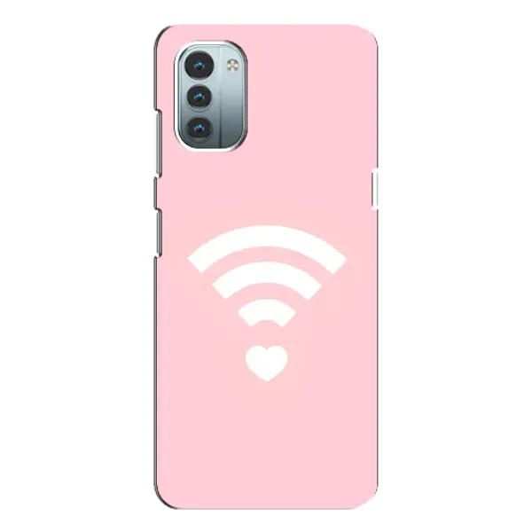 Чехол с рисунком «WiFi Love» для Nokia G11 Чехол с рисунком «WiFi Love» для Nokia G11